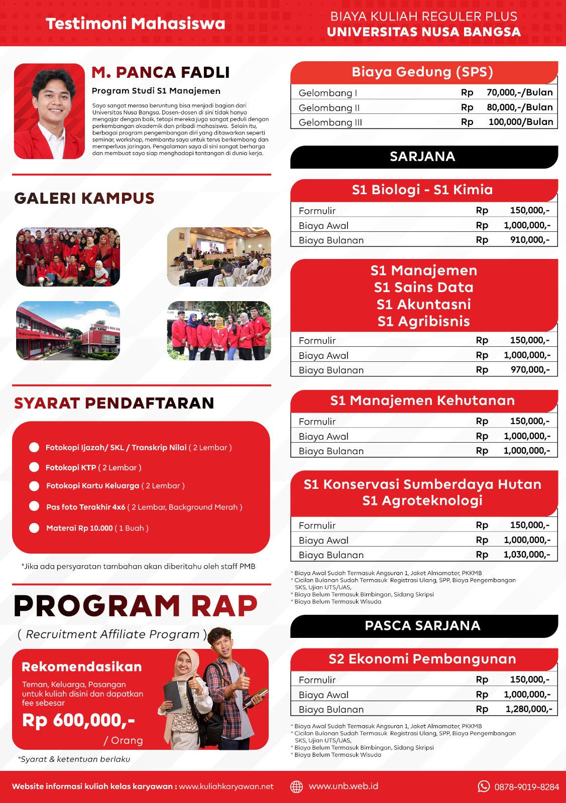 Brosur Belakang